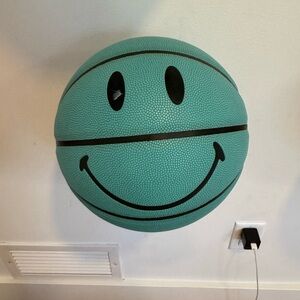 Chinatown market Smiley Face Basketball Wall Art